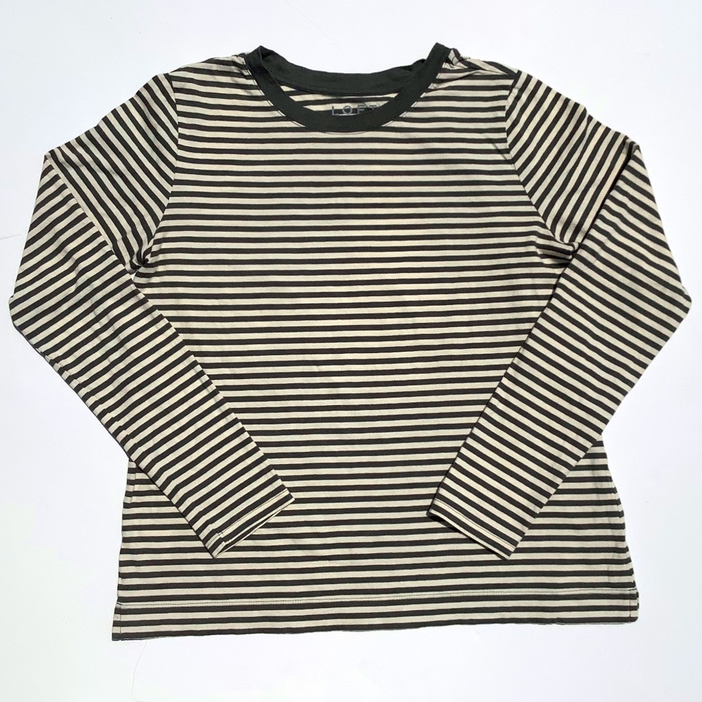Loft soft cotton striped tee